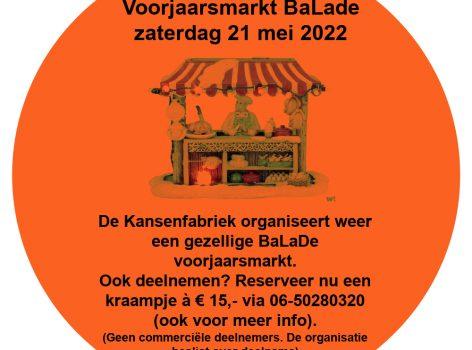 BaLaDe voorjaarsmarkt