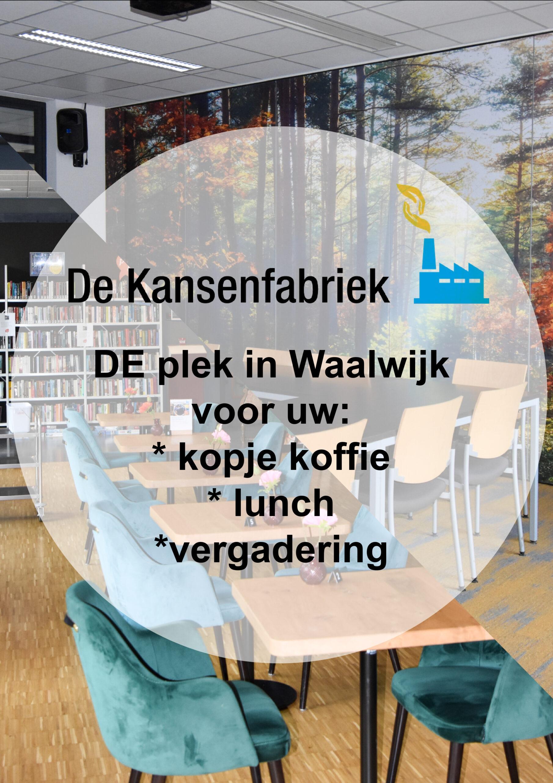 DE plek in Waalwijk