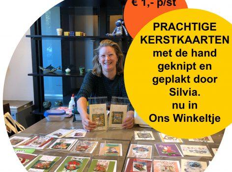 Kerstkaarten te koop in Ons Winkeltje