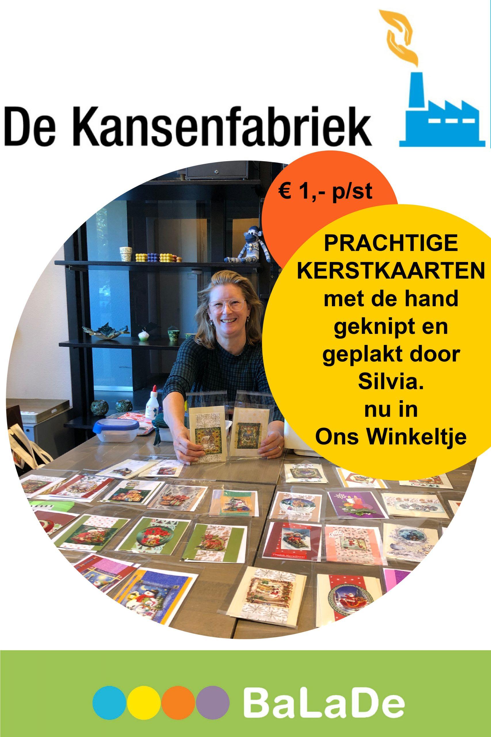 Kerstkaarten te koop in Ons Winkeltje