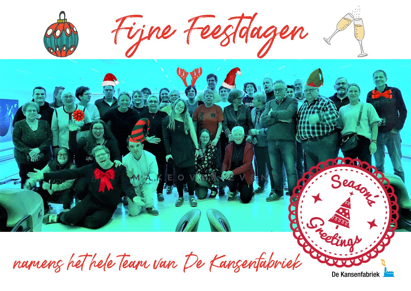 Hele fijne feestdagen toegewenst!!