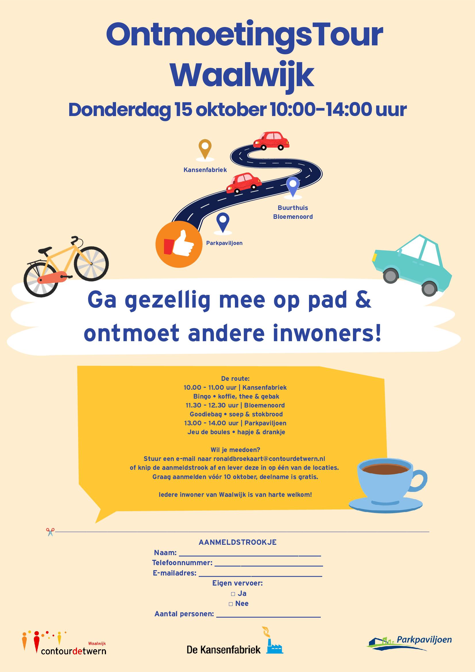 Ontmoetings Tour Waalwijk