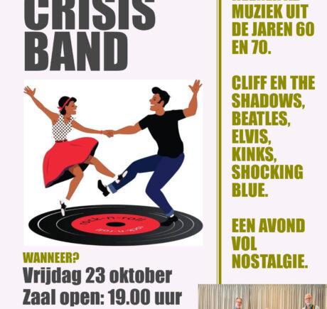 Optreden band Midlife Crisis 26 oktober