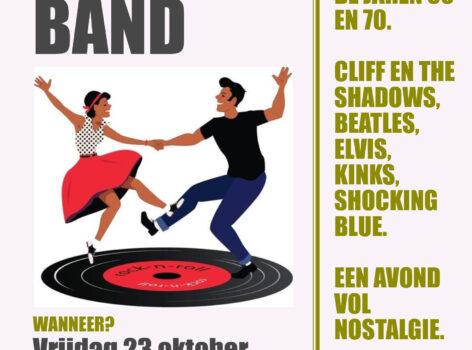 Optreden band Midlife Crisis 26 oktober